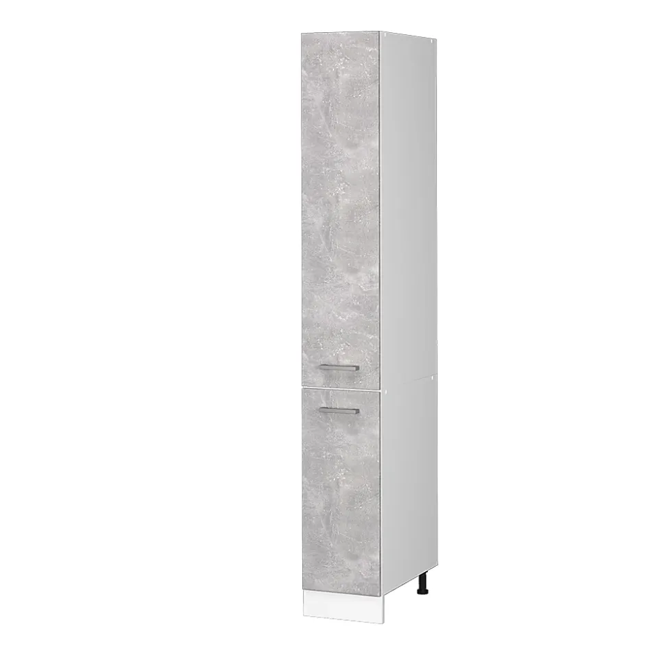 Vicco Armoire haute universelle Béton 30cm avec portes