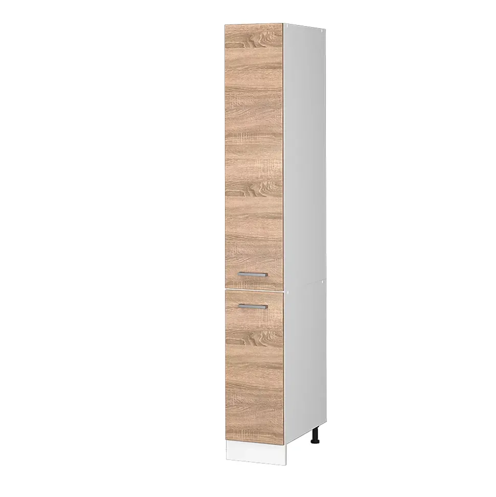 Vicco Armoire haute universelle Sonoma 30cm avec portes