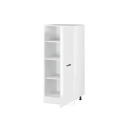 Vicco Armoire haute universelle Blanc Haute brillance 60cm avec grande porte