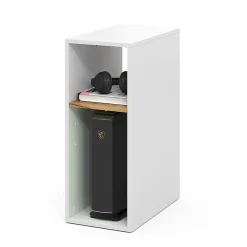 Vicco Armoire pour PC Chêne blanc/force de lor 28.5x50cm avec 2 compartiments ouverts