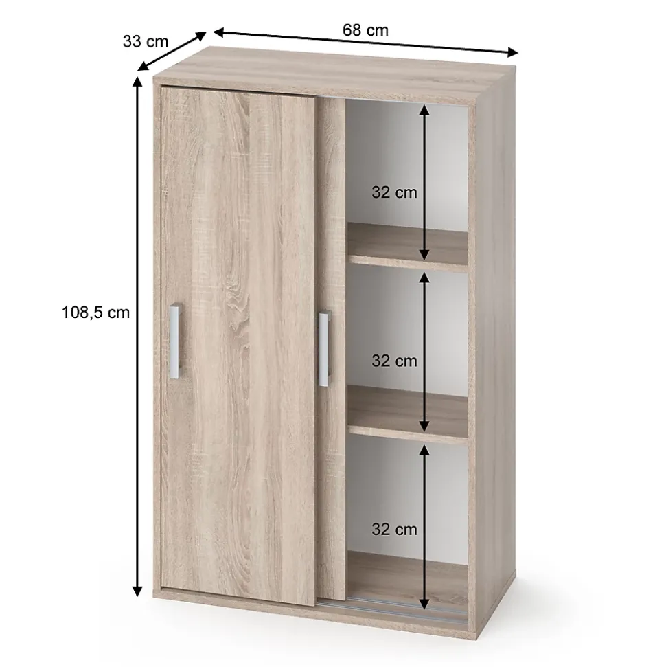 Vicco Armoire Sonoma 68x108.5cm