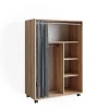 Vicco Armoire Sonoma 100x146.6cm avec roulettes