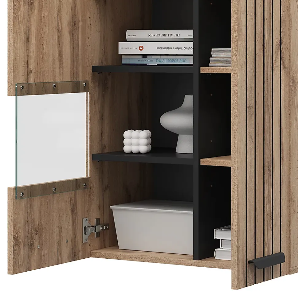Vicco Armoire suspendue Marron 60.2cm avec 2 portes