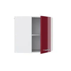 Vicco Armoire suspendue Rouge bordeaux Haute brillance 57cm armoire dangle suspendue avec porte