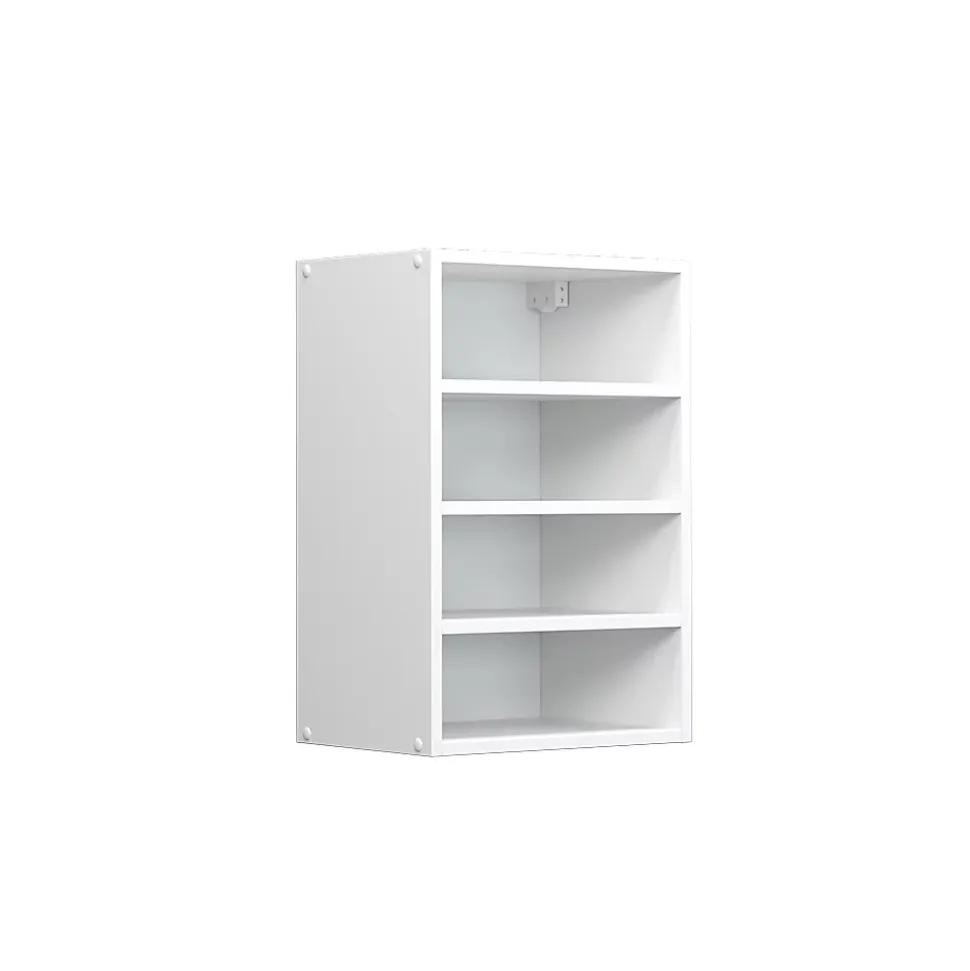 Vicco Armoire suspendue universelle Blanc 40cm avec étagères ouvertes