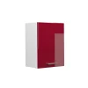 Vicco Armoire suspendue universelle Rouge bordeaux Haute brillance 45cm avec porte