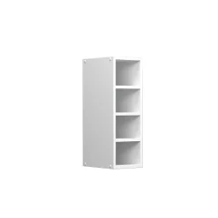 Vicco Armoire suspendue universelle Blanc 20cm avec étagères ouvertes