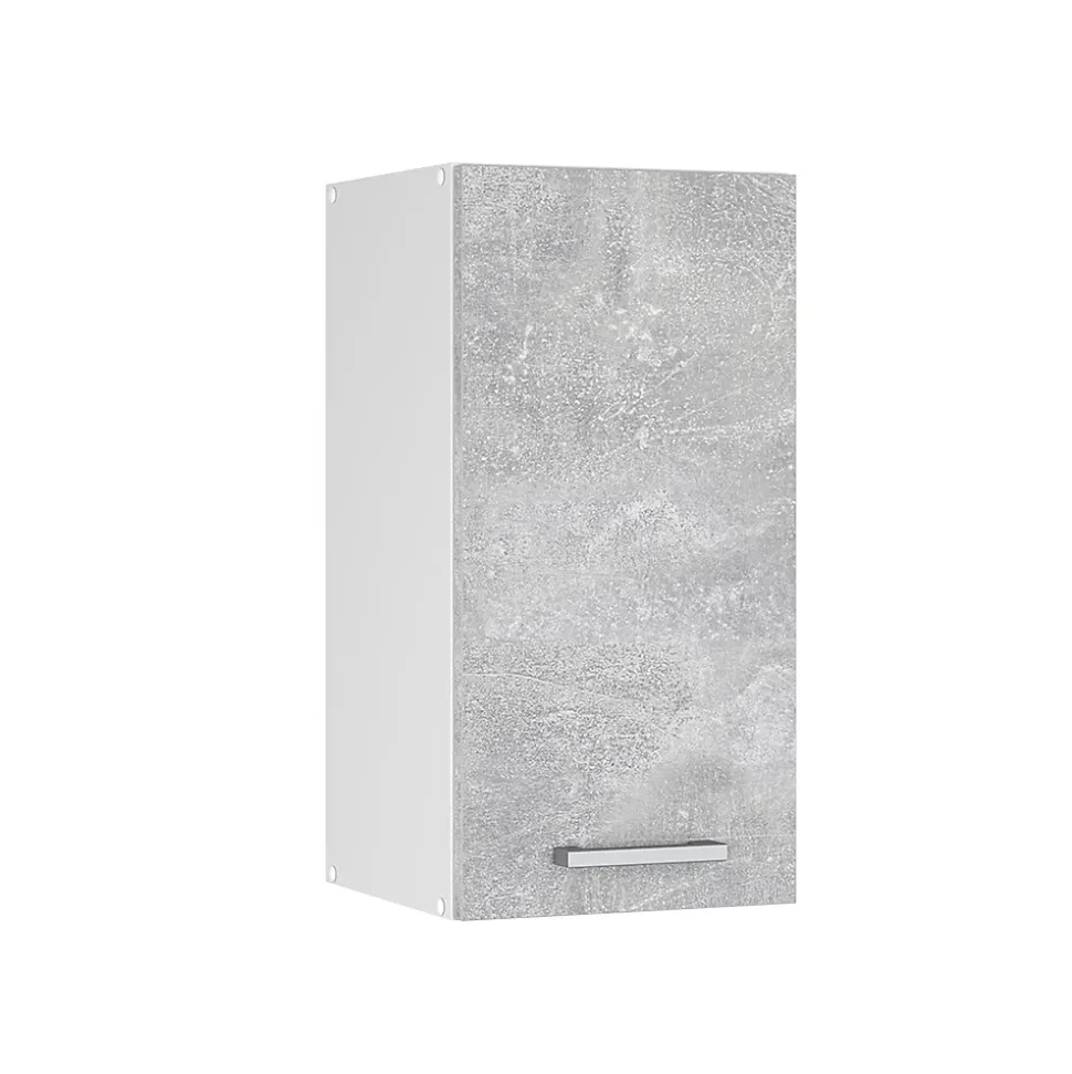 Vicco Armoire suspendue universelle Béton 30cm avec porte