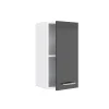 Vicco Armoire suspendue universelle Anthracite Haute brillance 30cm avec porte