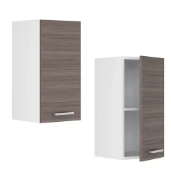 Vicco Armoire suspendue universelle Gris 30cm avec porte