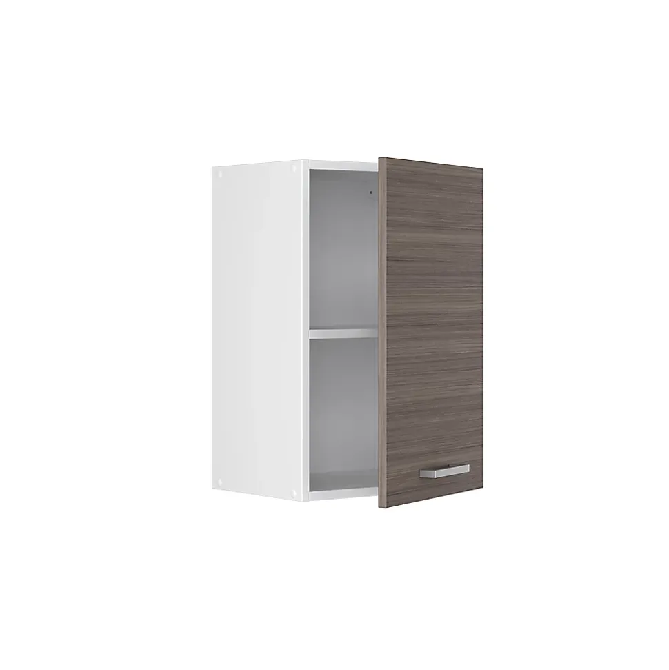 Vicco Armoire suspendue universelle Gris 40cm avec étagères ouvertes