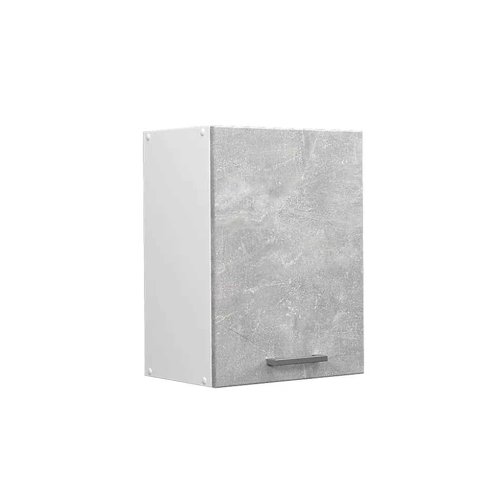 Vicco Armoire suspendue universelle Béton 45cm avec porte