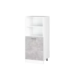 Vicco Armoire universelle Béton 60cm avec étagères ouvertes, et porte
