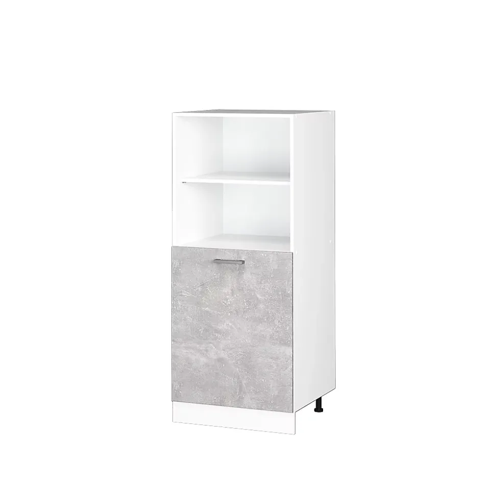 Vicco Armoire universelle Béton 60cm avec étagères ouvertes, et porte