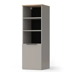 Vicco Armoire universelle Grège 40.2x120cm avec une porte