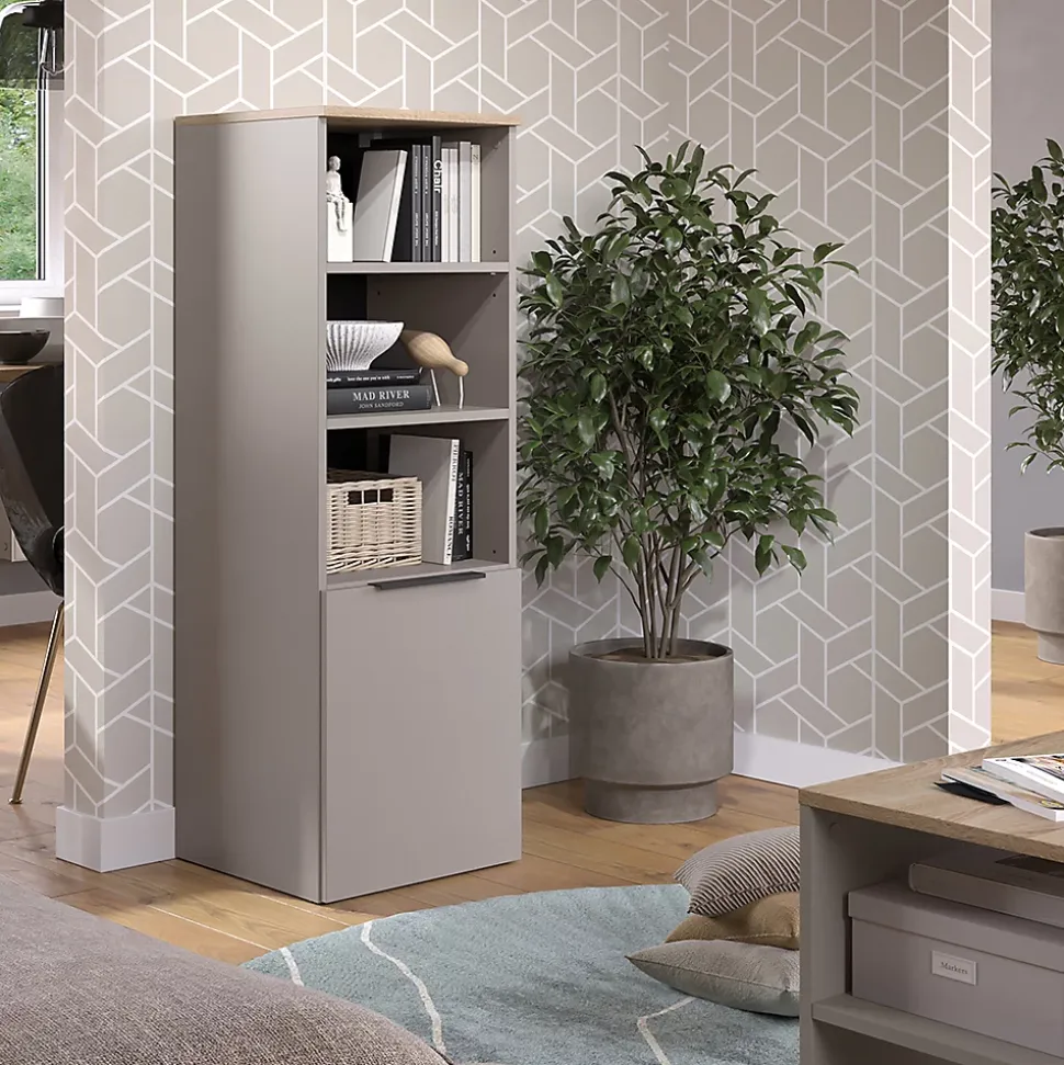 Vicco Armoire universelle Grège 40.2x120cm avec une porte