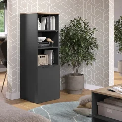 Vicco Armoire universelle Anthracite/Sonoma 40.2x120cm avec une porte