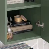 Vicco Armoire universelle Vert 30.2x120cm avec une porte