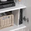 Vicco Armoire universelle Blanc/Sonoma 40.2x120cm avec une porte