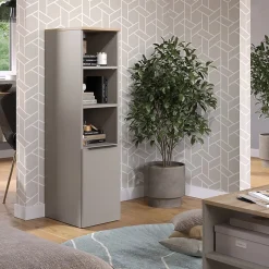 Vicco Armoire universelle Grège 30.2x120cm avec une porte