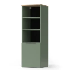 Vicco Armoire universelle Vert 40.2x120cm avec une porte