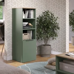 Vicco Armoire universelle Vert 40.2x120cm avec une porte