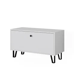 Vicco Banc à chaussures Blanc 80x46cm