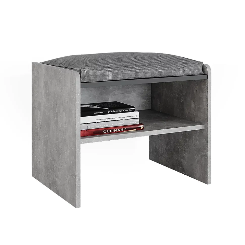 Vicco Banc dangle Béton/Anthracite 53.5x41.1cm