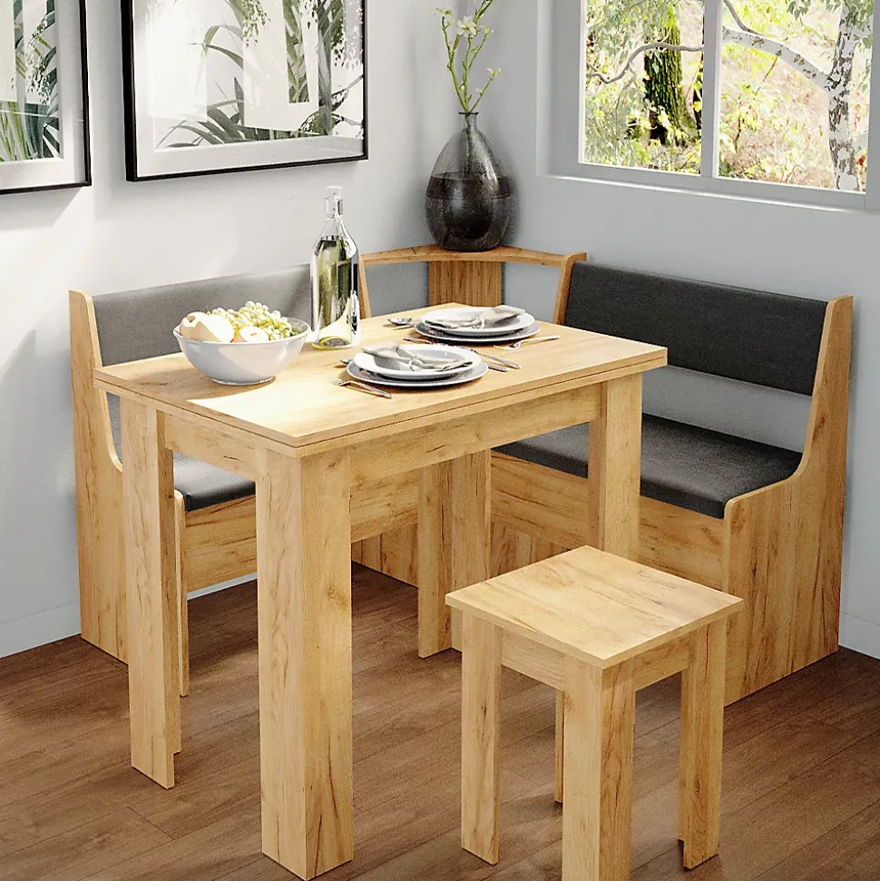 Vicco Banc dangle Chêne de force doré 76.6x41.5cm