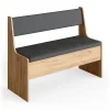 Vicco Banc dangle Chêne de force doré 106.6x41.5cm