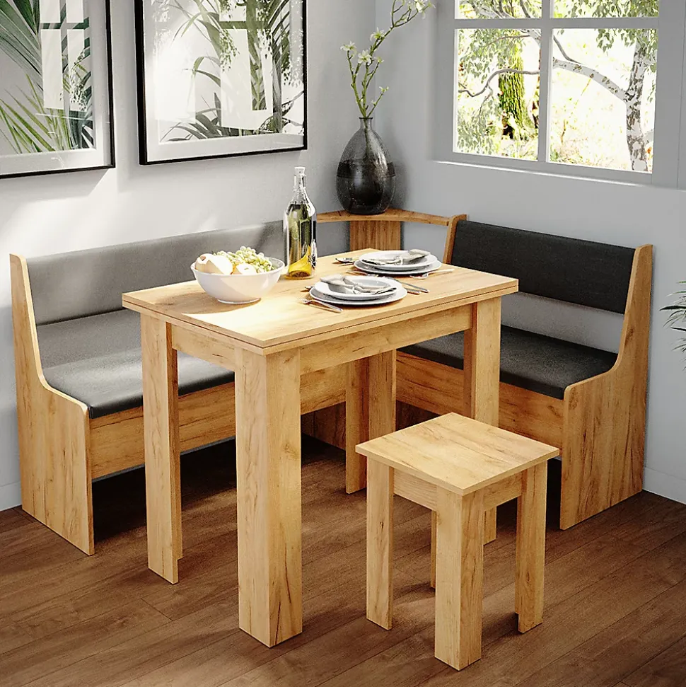 Vicco Banc dangle Chêne de force doré 76.6x41.5cm