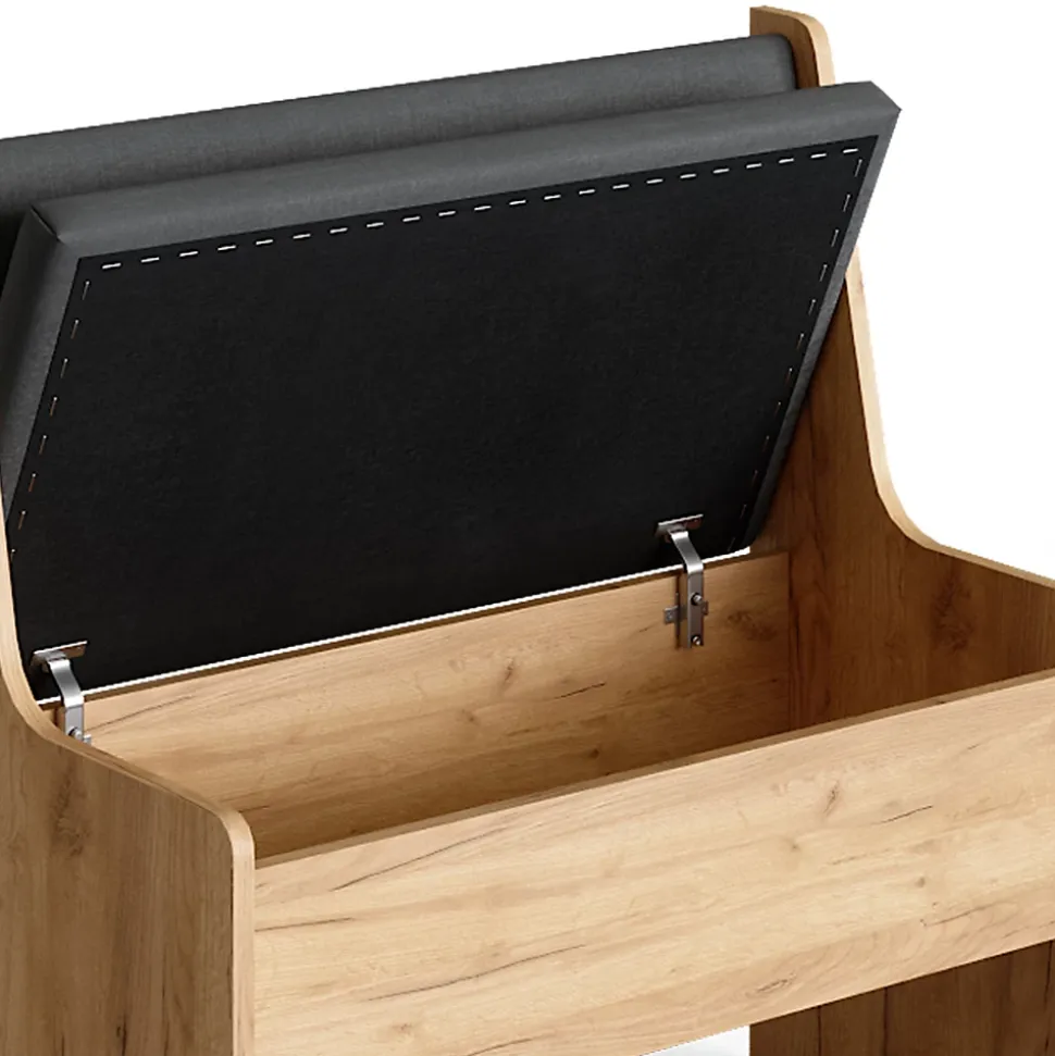 Vicco Banc dangle Chêne de force doré 76.6x41.5cm