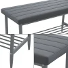 Vicco Banc dangle Gris 85x35cm