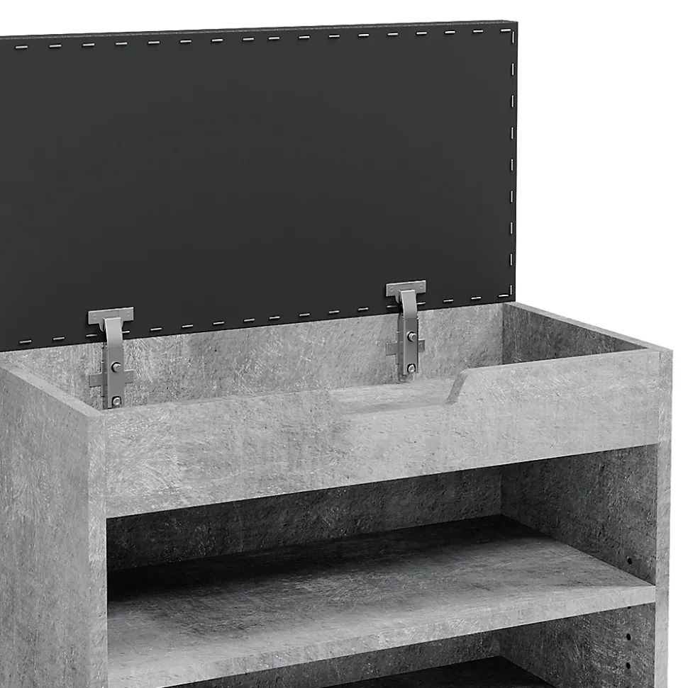 Vicco Banc pour chaussures Béton 60x45cm