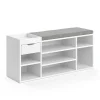 Vicco Banc pour chaussures Blanc 101.1x45cm