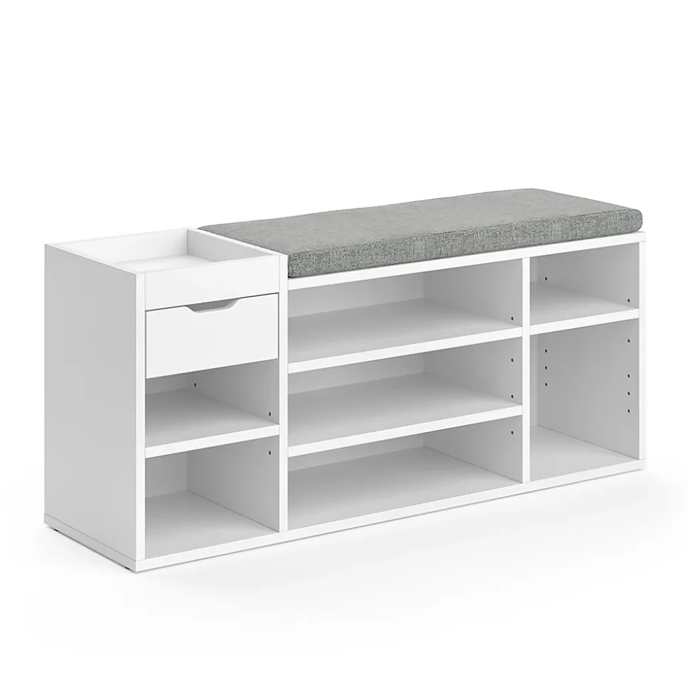 Vicco Banc pour chaussures Blanc 101.1x45cm