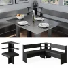 Vicco Banquette dangle salle à manger Noir 43.5x43.5cm