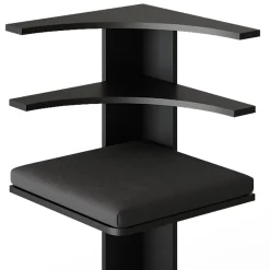 Vicco Banquette dangle salle à manger Noir 43.5x43.5cm
