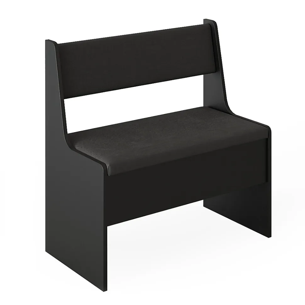 Vicco Banquette dangle salle à manger Noir 41.5x76.6cm