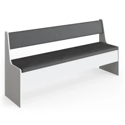 Vicco Banquette dangle salle à manger Blanc 41.5x166.6cm