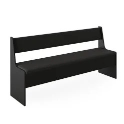 Vicco Banquette dangle salle à manger Noir 41.5x166.6cm