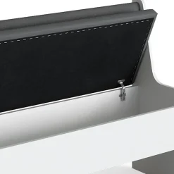 Vicco Banquette de salle à manger Blanc 41.5x106.6cm