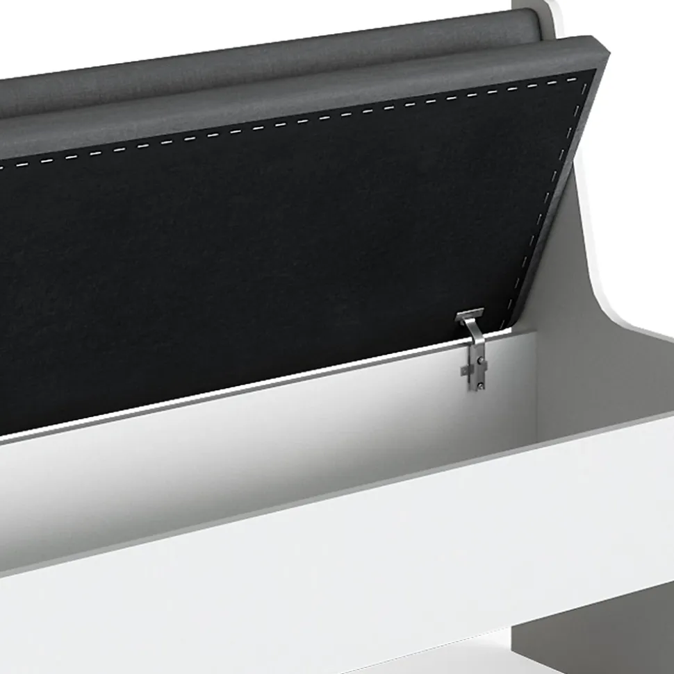Vicco Banquette de salle à manger Blanc 41.5x106.6cm