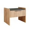 Vicco Banquette de salle à manger Chêne doré/anthracite 53.5x41.1cm avec 1 tiroir