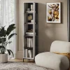 Vicco Bibliothèque Blanc 36x188cm avec 5 compartiments