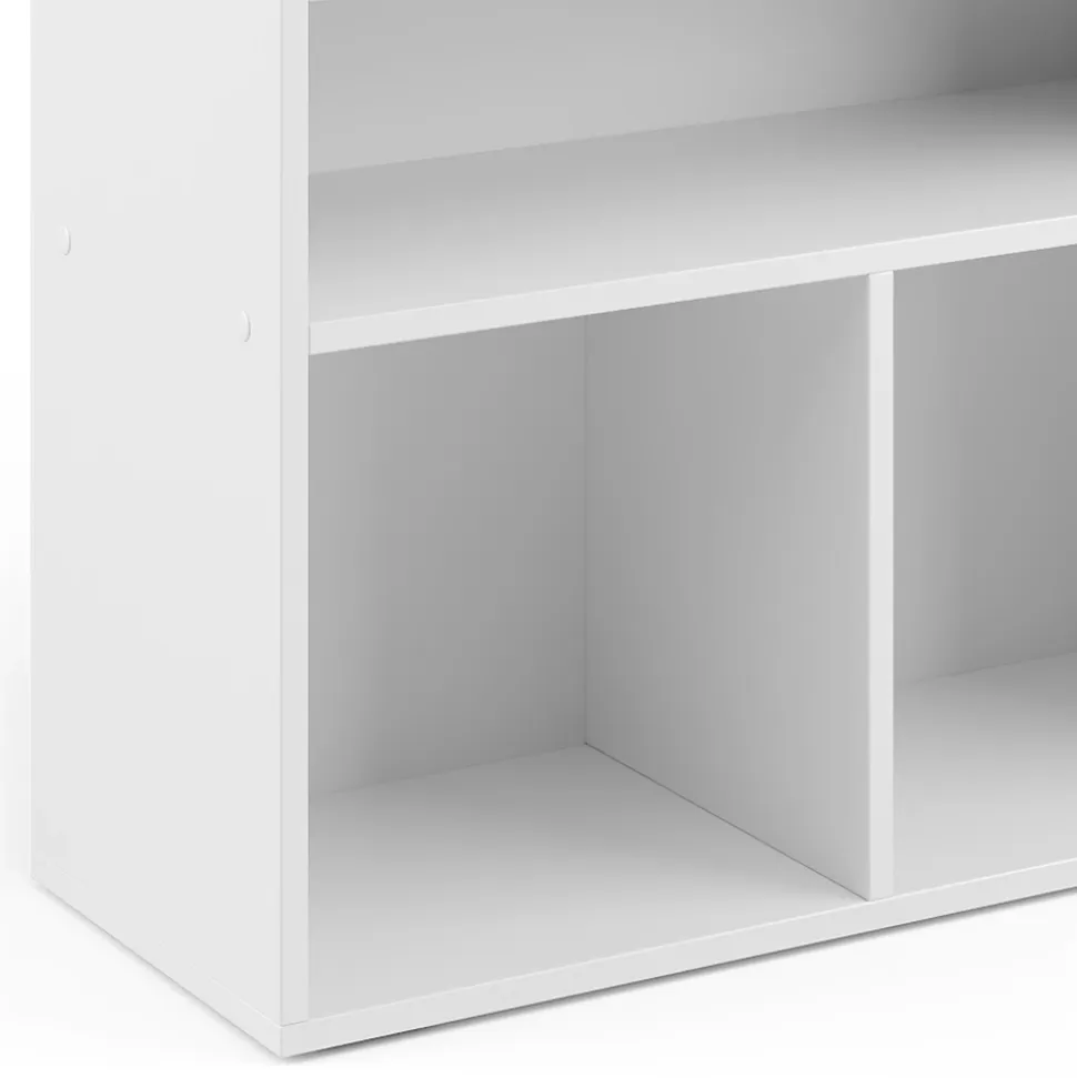 Vicco Bibliothèque Blanc 72x90.2cm 2 compartiments