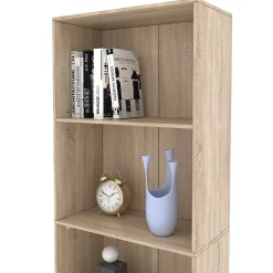 Vicco Bibliothèque Sonoma 60x190cm avec 5 compartiments