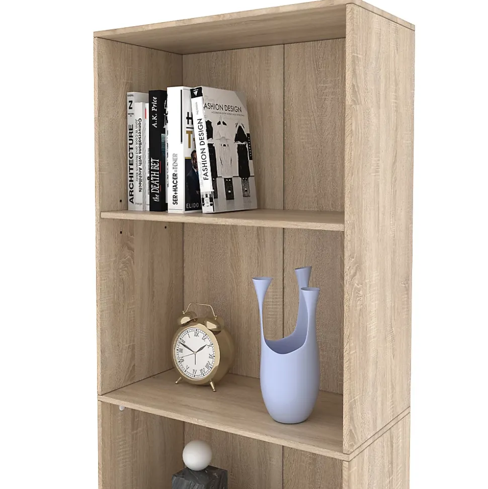 Vicco Bibliothèque Sonoma 60x190cm avec 5 compartiments