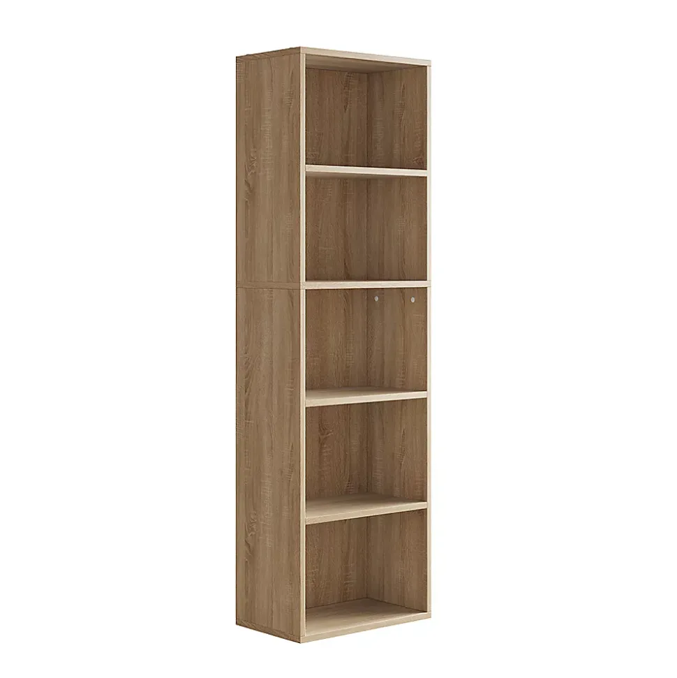 Vicco Bibliothèque Sonoma 40x132cm avec 5 compartiments