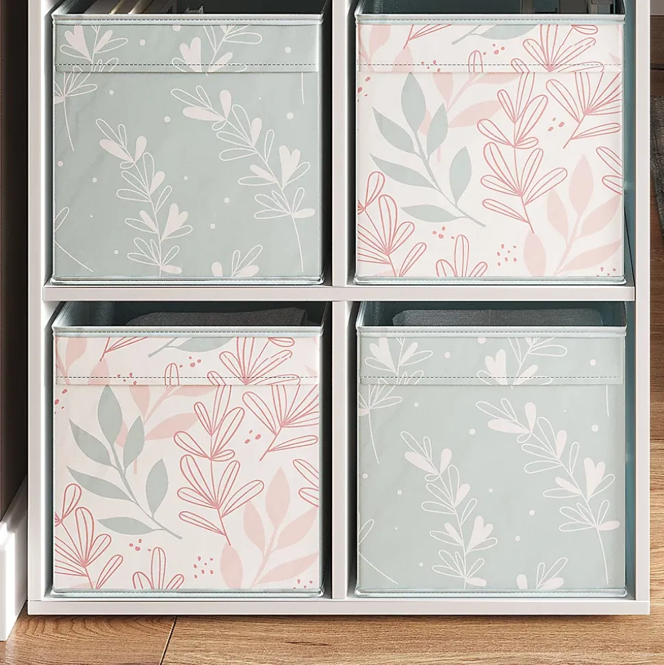 Vicco Boîte pliante Turquoise 30x30cm Set de 2
